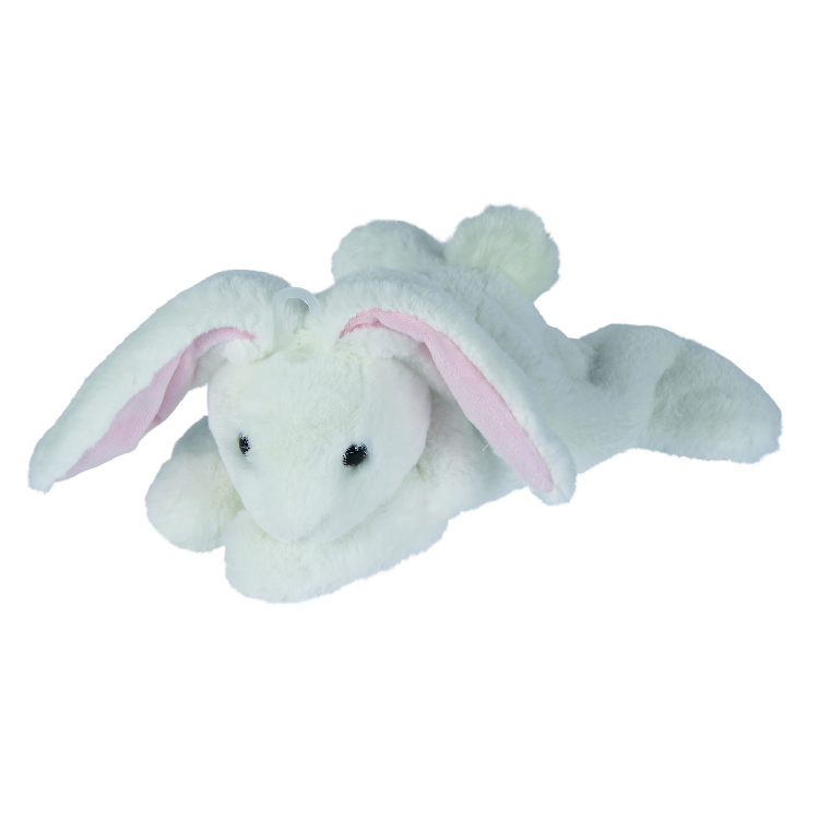  plush lying bunny white 30 cm 